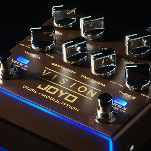 JOYO Vision Dual Channel Stereo Modulation Guitar Effect 