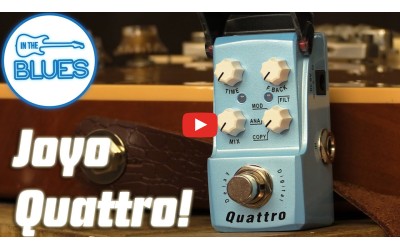 JOYO Jf-318 Quattro Delay 4 Mode Guitar Effects Pedal - Digital